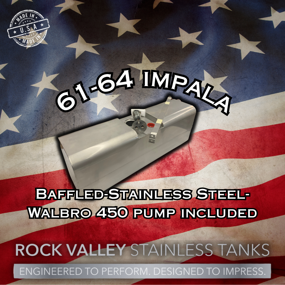 61-64 Impala EFI Stainless Gas Tank