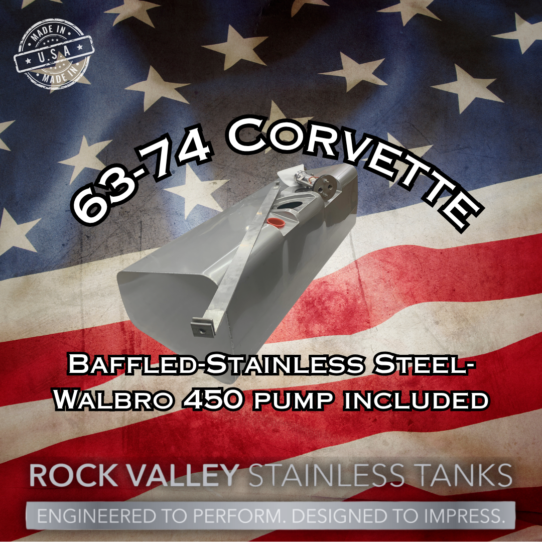 63-74 Corvette EFI Stainless Gas Tank