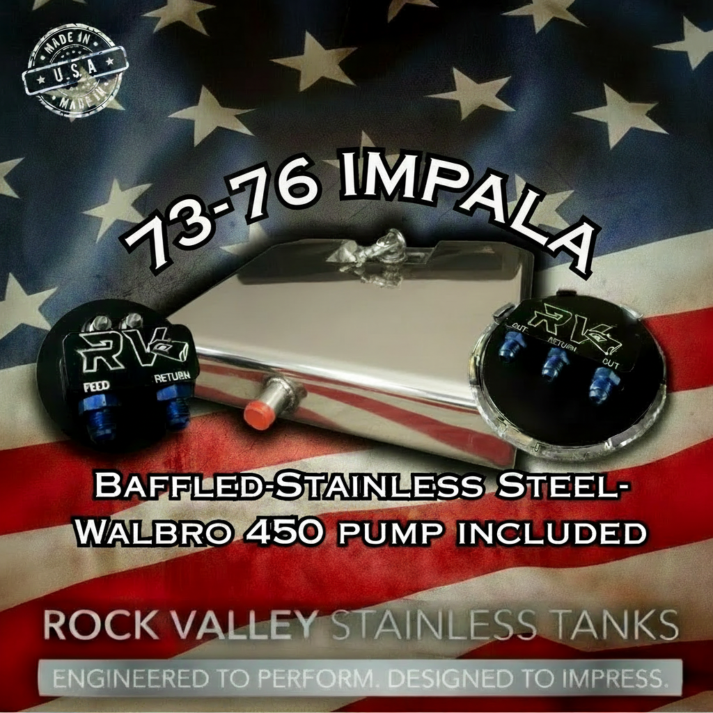 73-76 Caprice/Impala EFI Stainless Gas Tank