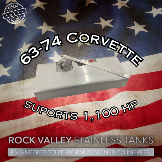 63-74 Corvette EFI Stainless Gas Tank