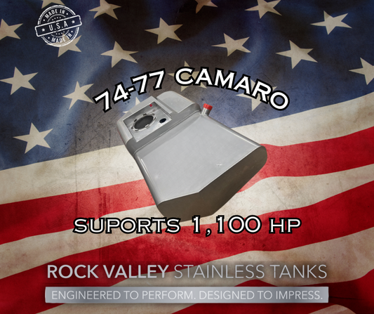 74-77 Camaro EFI Stainless Gas Tank
