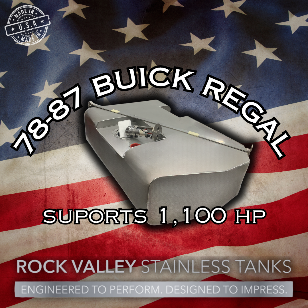 78-87 Buick Regal EFI Stainless Gas Tank