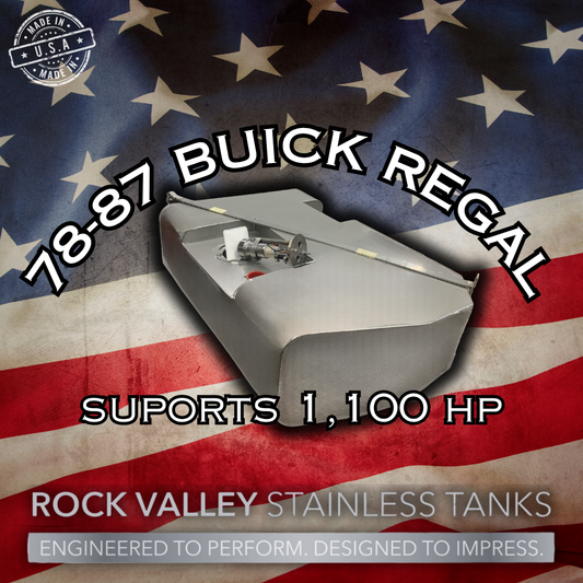 78-87 Buick Regal EFI Stainless Gas Tank