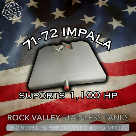 71-72 Caprice/Impala EFI Stainless Gas Tank