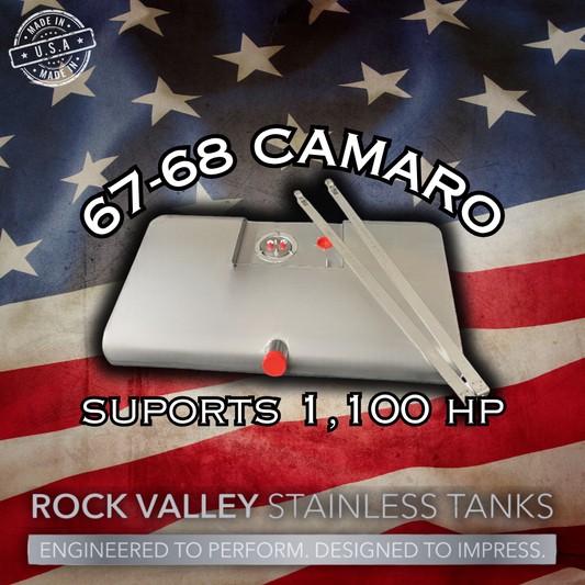67-68 Camaro MiniTub/EFI Stainless Gas Tank