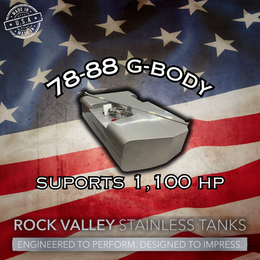 78-88 Monte/Malibu-EFI Stainless Gas Tank