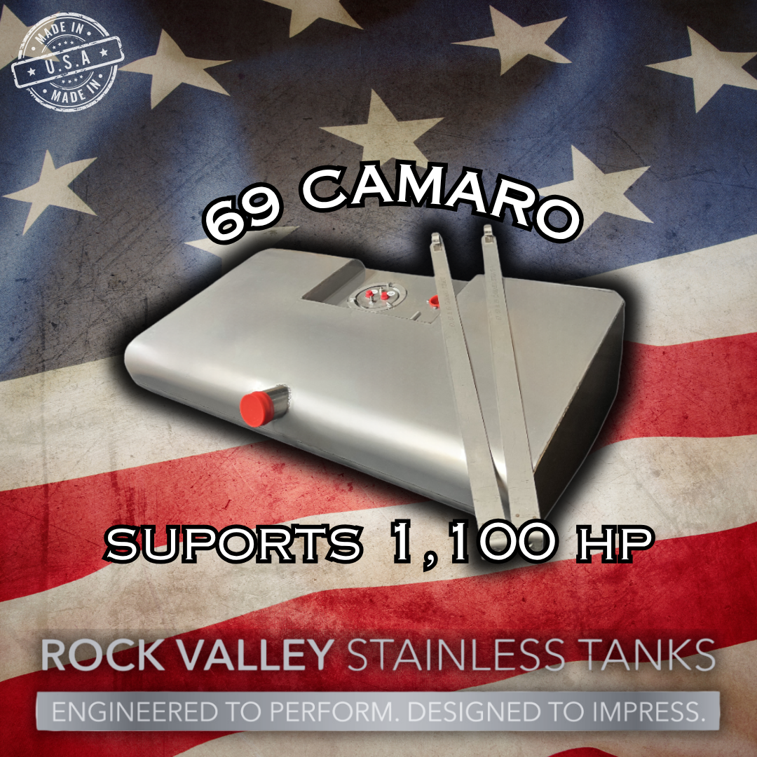 69 Camaro MiniTub/EFI Stainless Gas Tank