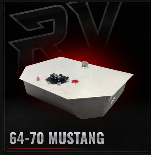 64-70 Mustang MiniTub/EFI Stainless Gas Tank