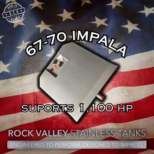67-70 Impala/Caprice EFI Stainless Gas Tank