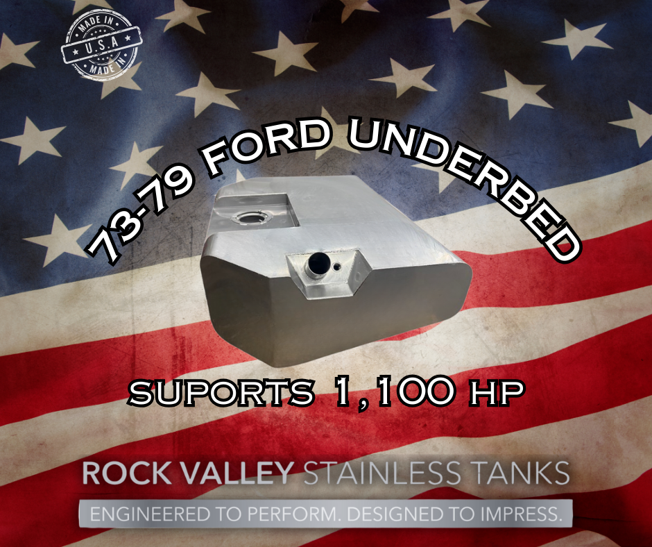 73-79 Ford F100 Underbed EFI Stainless Gas Tank