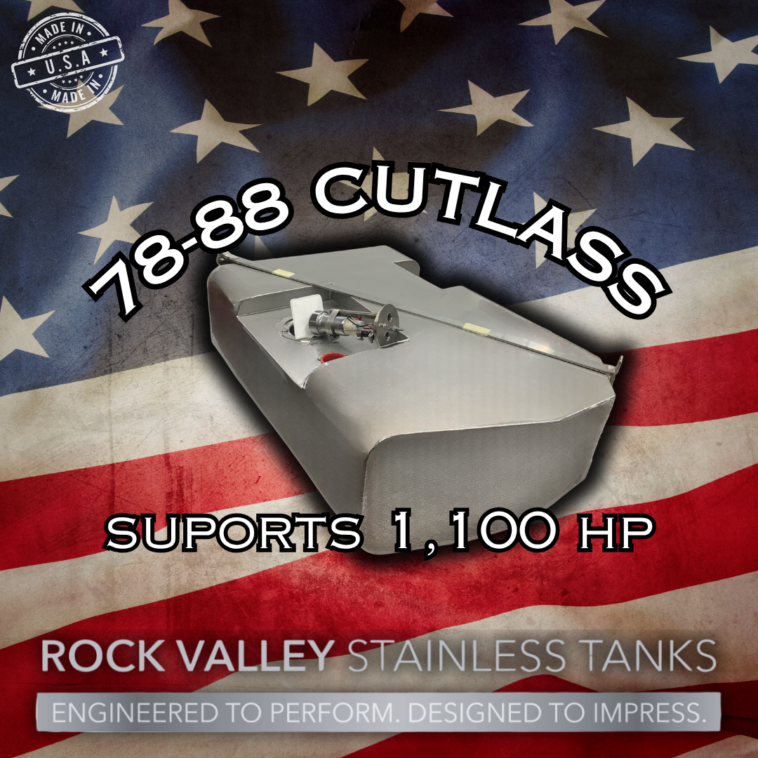 78-88 Cutlass 2 Door EFI Stainless Gas Tank