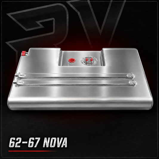 62-67 Chevy Nova II MiniTub/EFI Stainless Gas Tank