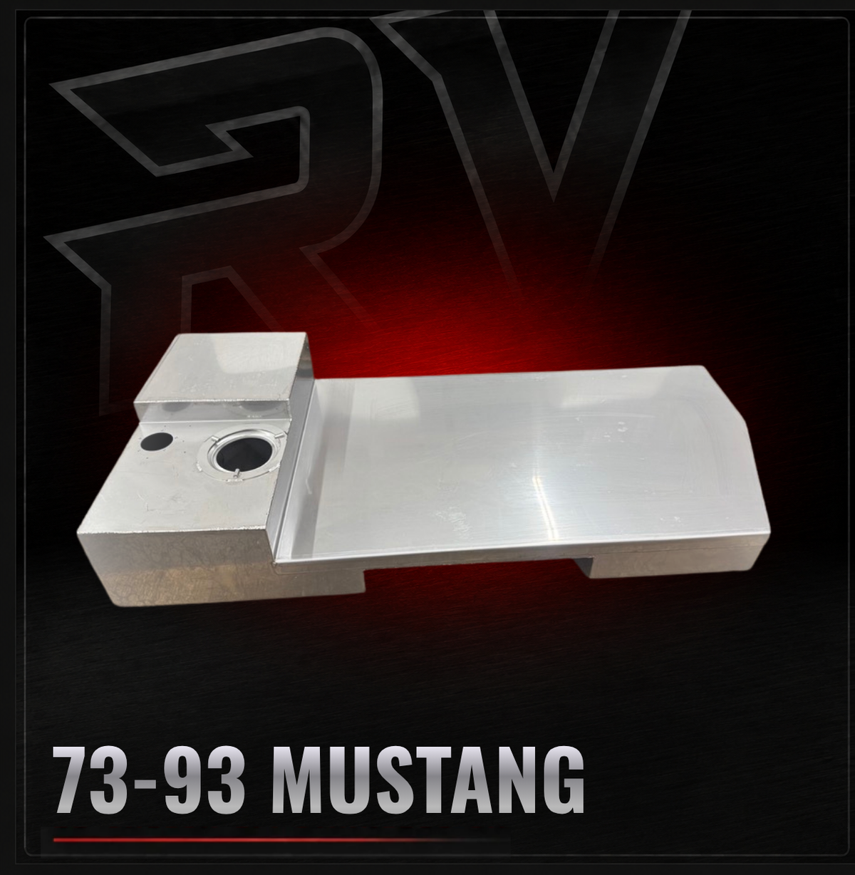 73-93 Mustang EFI/Stainless Gas Tank