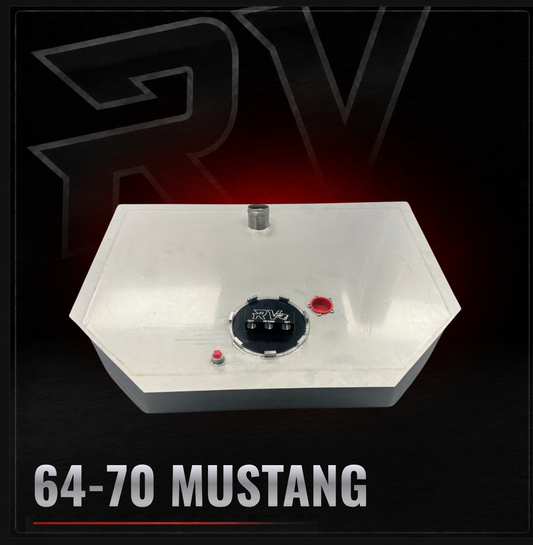 64-70 Mustang MiniTub/EFI Stainless Gas Tank