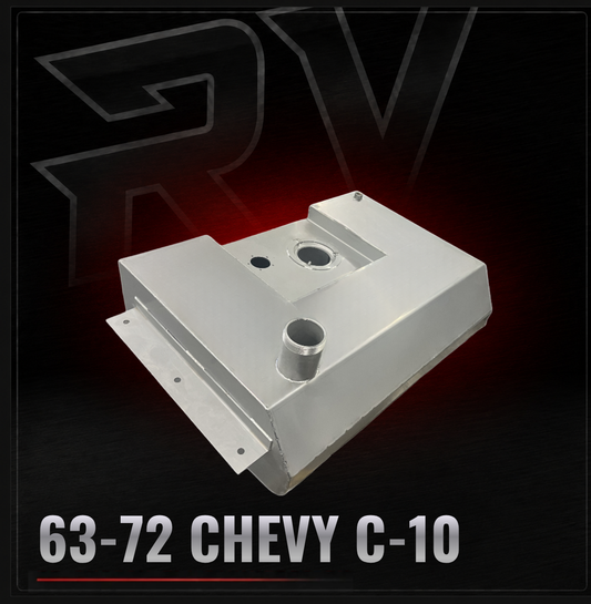 63-72 Chevy C/10 Underbed EFI Stainless Gas Tank