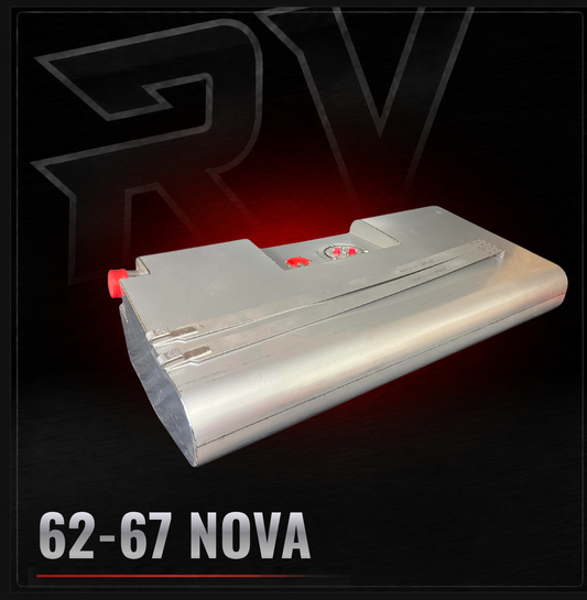 62-67 Chevy Nova II MiniTub/EFI Stainless Gas Tank
