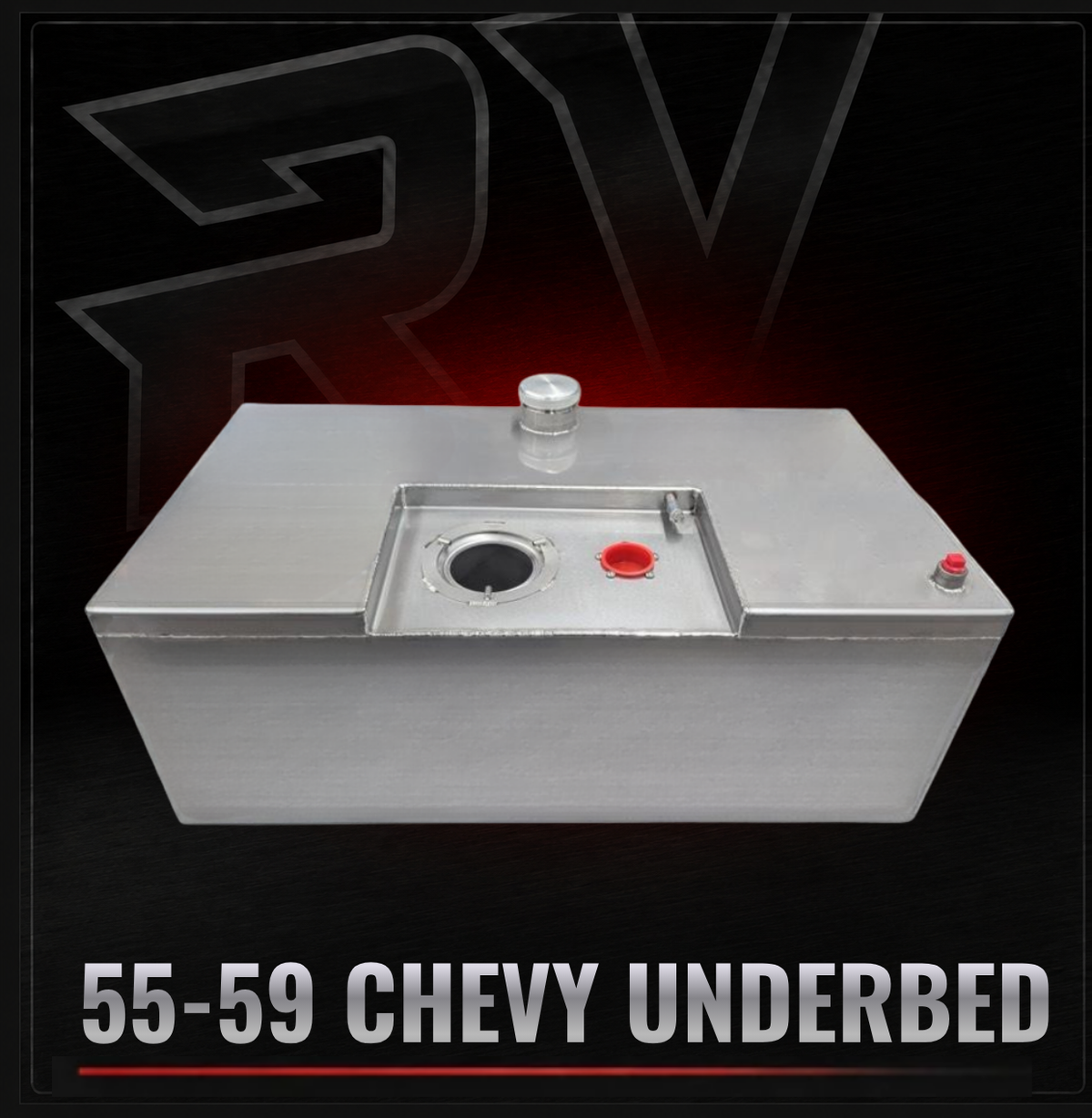 55-59 Chevy Underbed 20 Gallon EFI Stainless Tank