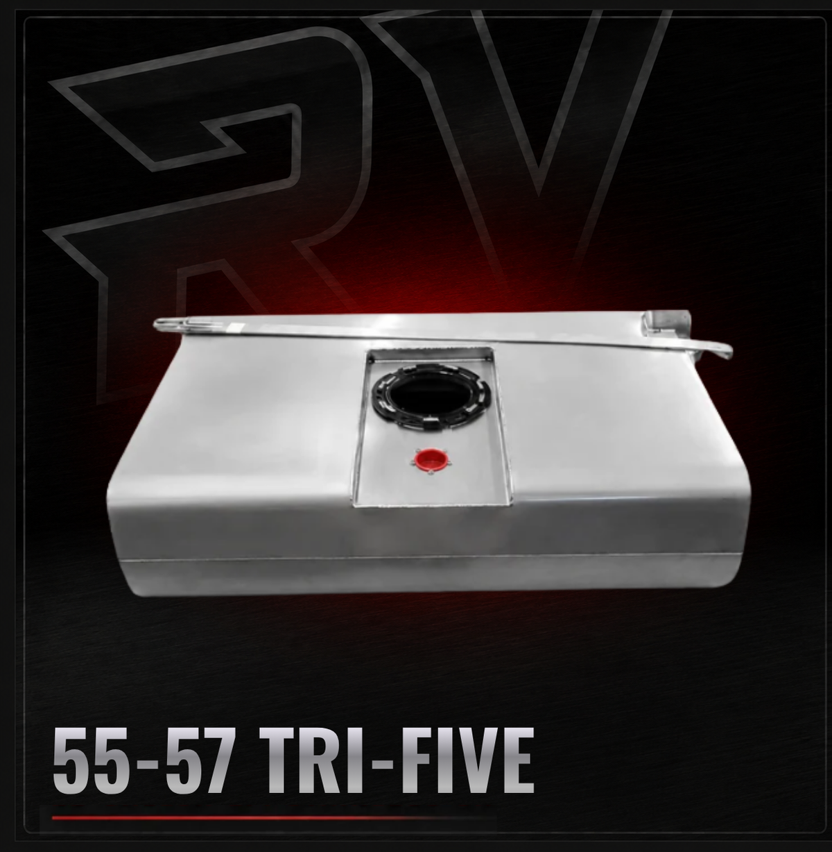 55-57 Chevy Tri-Five (22Gal) EFI Stainless Gas Tank